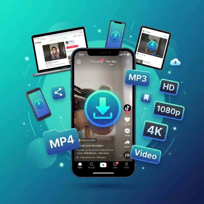 Hướng Dẫn Tải Video TikTok Toàn Tập A-Z: Mọi Thiết Bị, Mọi Định Dạng [Cập Nhật 2026]