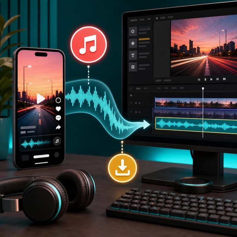 Cách Lấy Nhạc TikTok Qua CapCut Để Edit Video [2026]