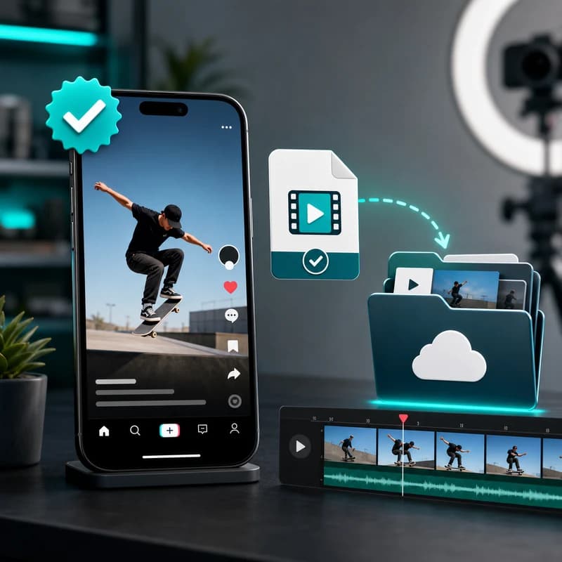 Cách Tải Video TikTok Của Mình Đã Đăng Không Logo [2026]
