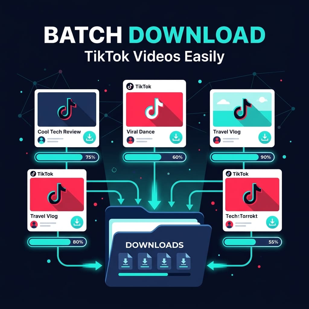 How to Batch Download TikTok Videos at Once — Mass Downloader Guide [2026]