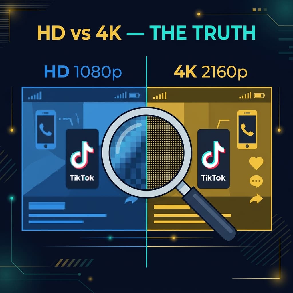TikTok HD vs 4K Download: Does TikTok Actually Support 4K? The Truth [2026]