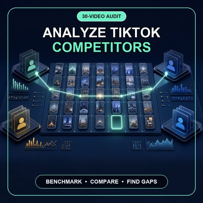 How to Analyze a Competitor’s TikTok Account: 30-Video Audit [2026]