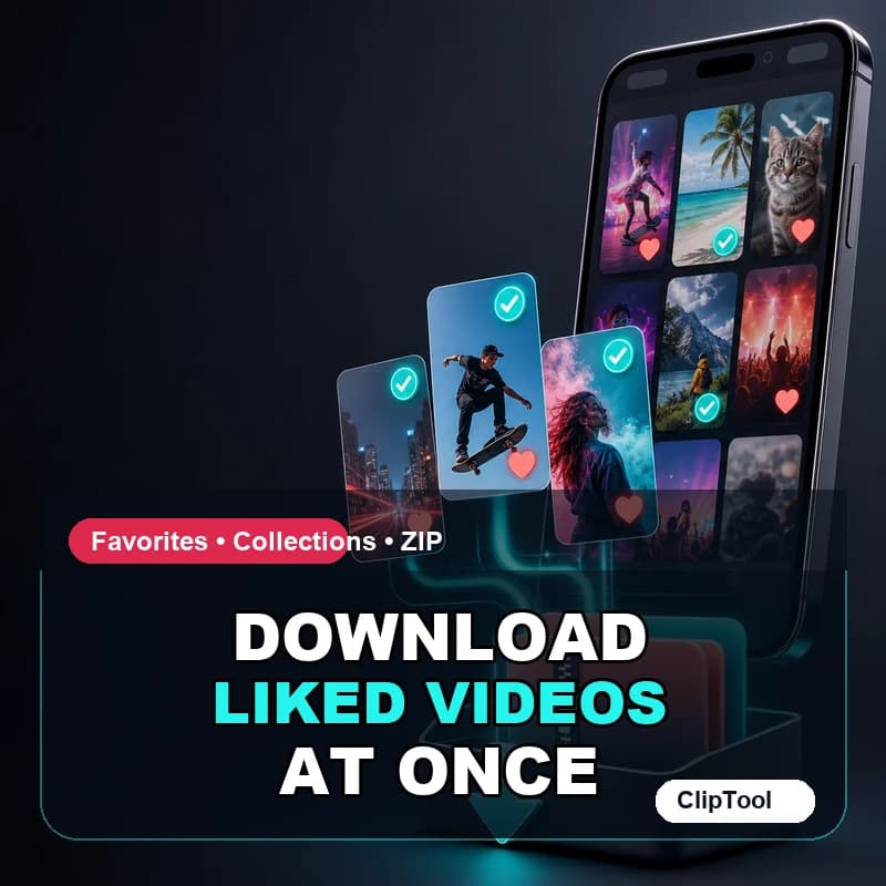 How to Download Liked TikTok Videos at Once: Favorites, Collections & ZIP [2026]