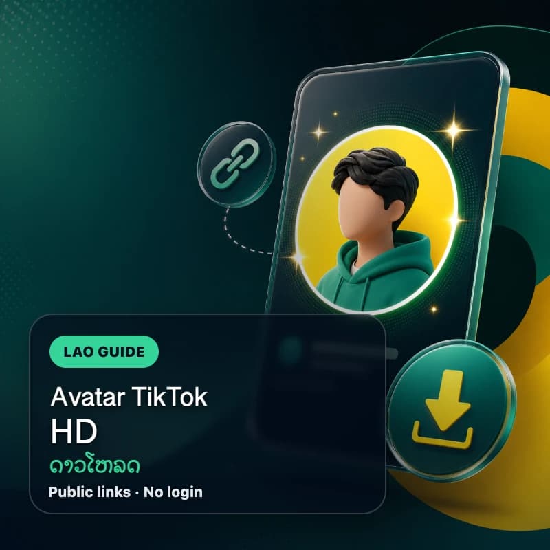 ວິທີດາວໂຫລດ Avatar TikTok HD ດ້ວຍລິ້ງວິດີໂອ [2026]