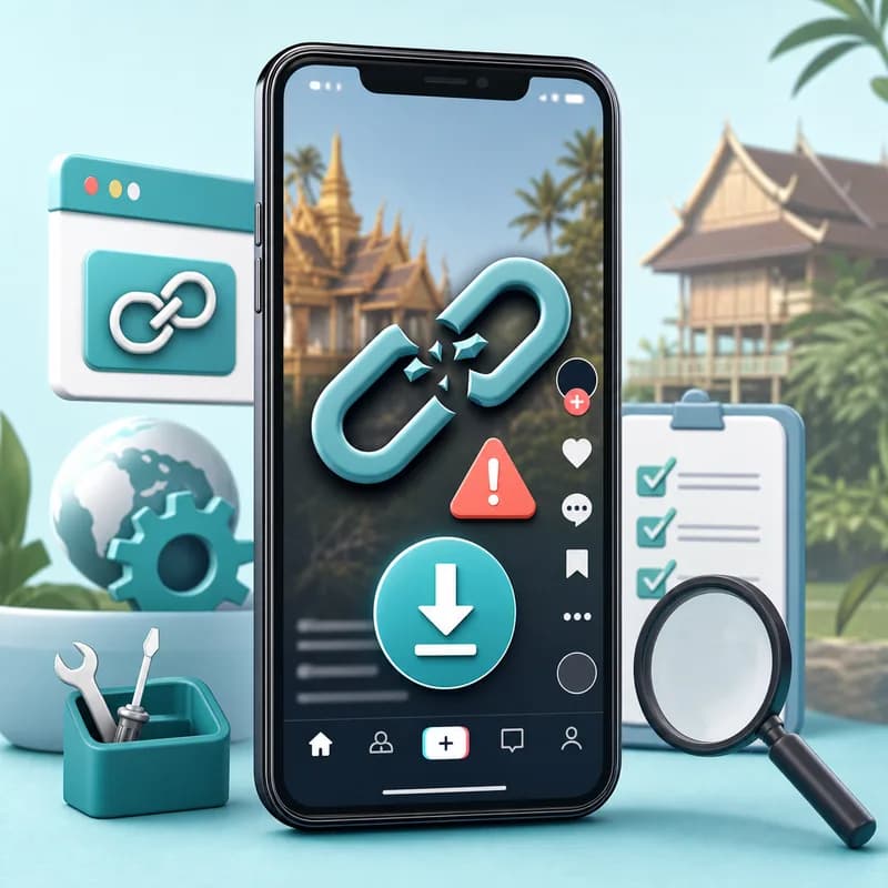 ດາວໂຫລດ TikTok ບໍ່ໄດ້? ສາເຫດ ແລະວິທີແກ້ [2026]