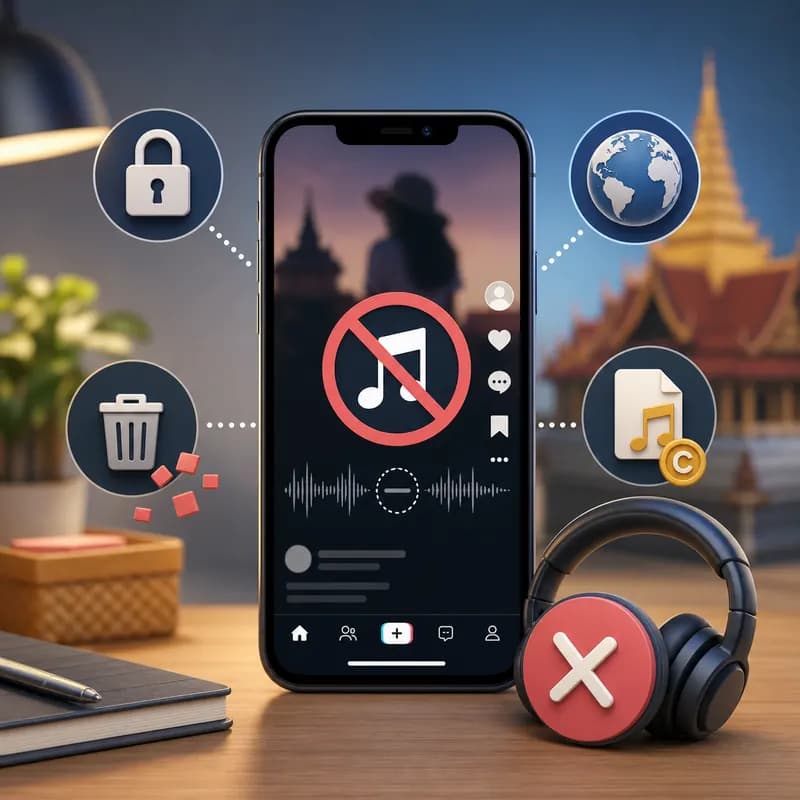 ເປັນຫຍັງບາງລິ້ງ TikTok ບໍ່ມີ MP3 ໃຫ້ດາວໂຫລດ?